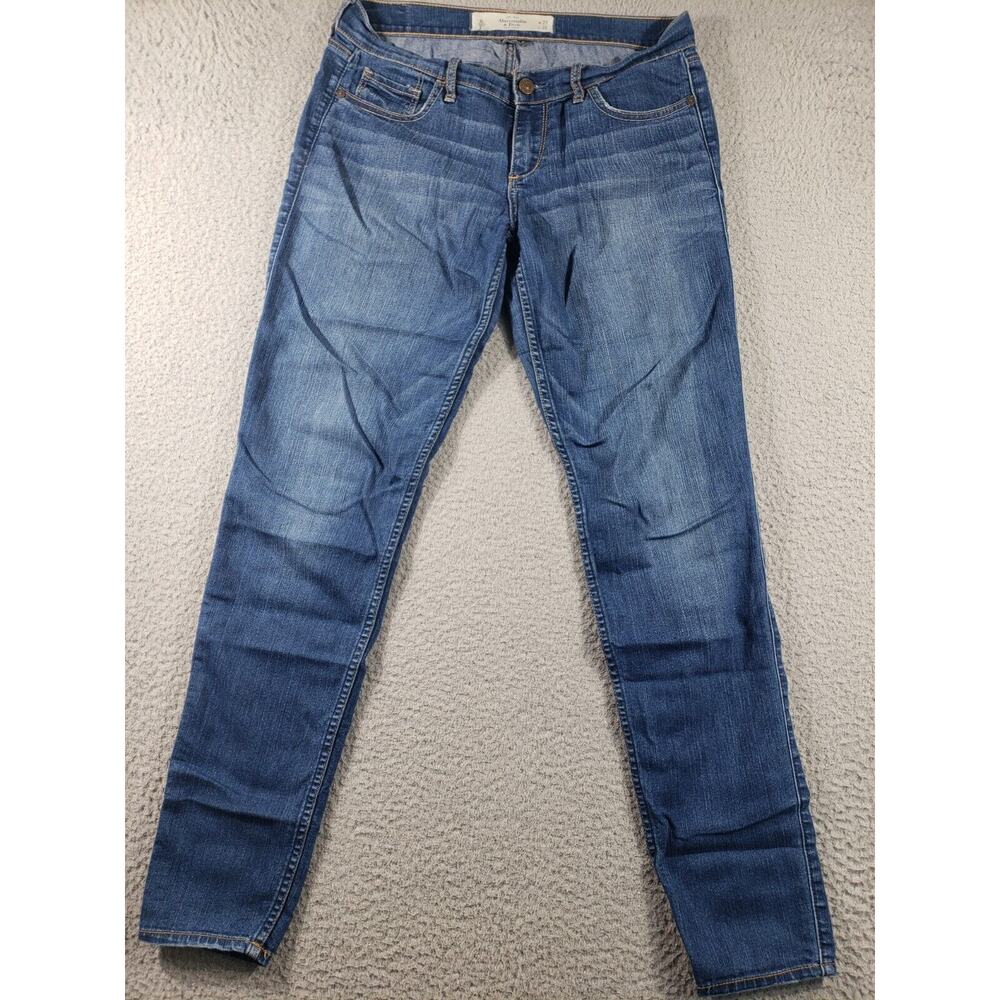 Abercrombie Fitch Jeans Women's 4 Perfect Stretch Skinny Tapered Low Rise 27x31